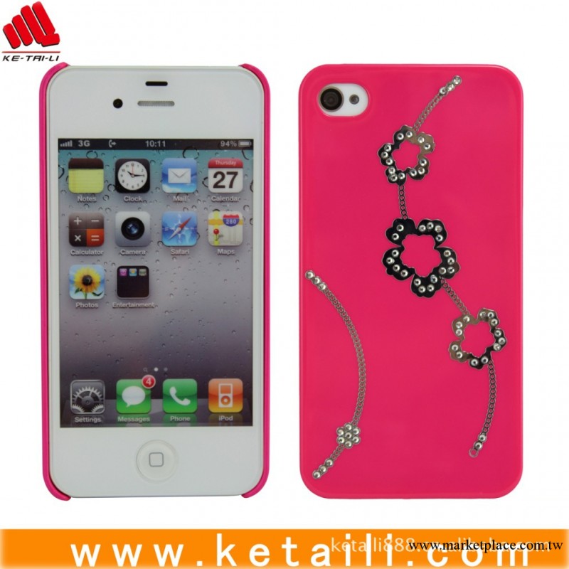 供應hello kitty 圖案iPhone 4S手機保護殼工廠,批發,進口,代購