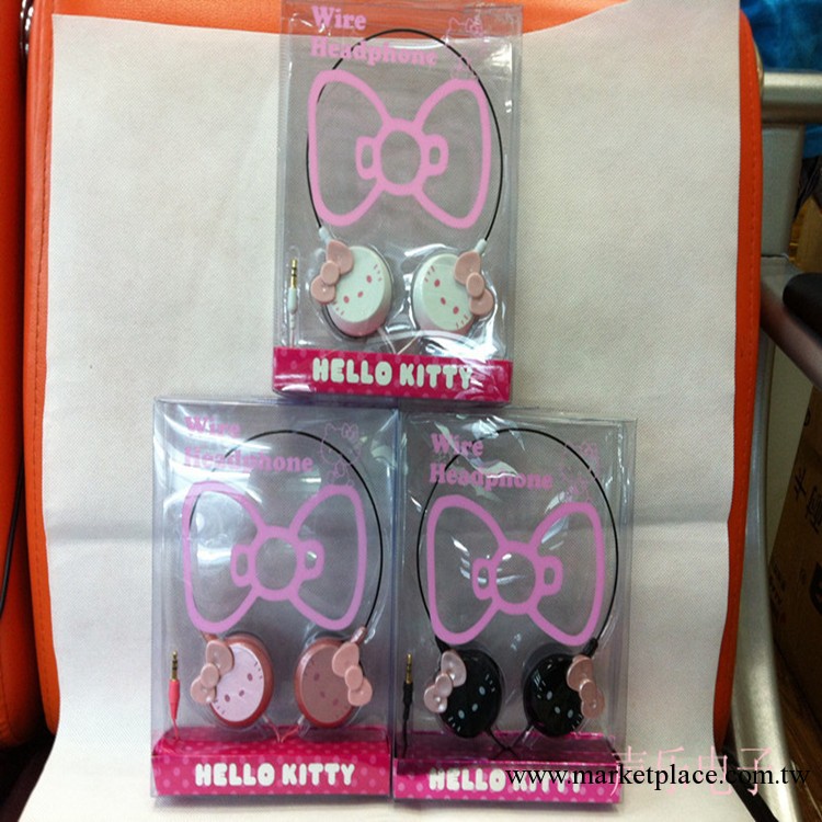 HELLO KITTY頭戴式耳機 mp3耳機 卡通頭戴式耳機 機器貓頭戴耳機工廠,批發,進口,代購