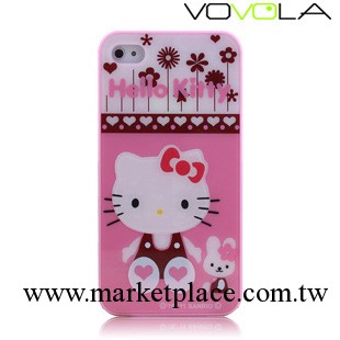 蘋果IPHONE 4S手機保護套 大腳丫 HELLO KittY手機保護殼批發・進口・工廠・代買・代購