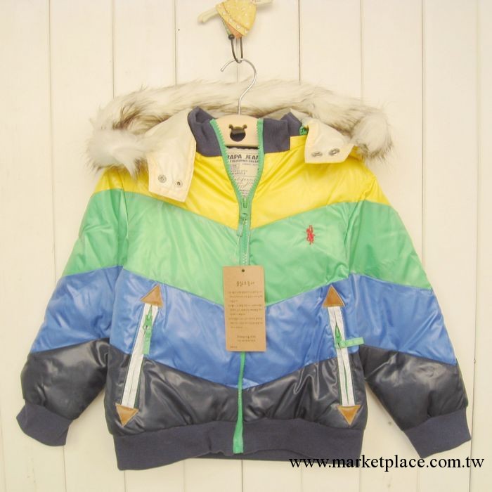 外貿原單 2013冬韓版polo club兒童羽絨衣 童羽絨衣 兒童棉衣工廠,批發,進口,代購