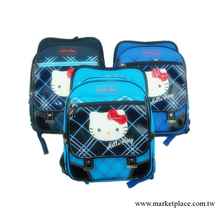 韓國hello kitty 凱蒂貓 兒童小學生減壓書包 背包雙肩包廠傢直銷工廠,批發,進口,代購