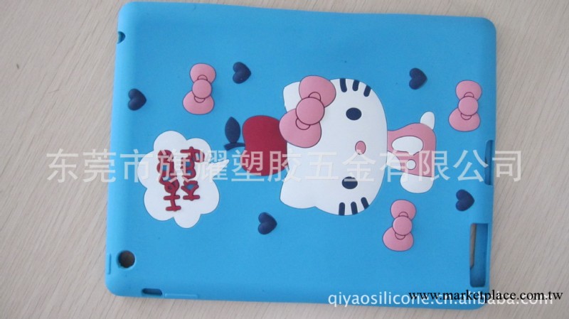 定制HELLO KITTY環保矽膠套Ipad2矽膠套 筆記本套 卡通電腦套批發・進口・工廠・代買・代購