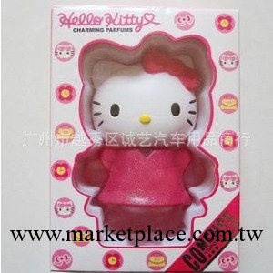 汽車香水 女生最愛  HELLO KITTY KT汽車香水座工廠,批發,進口,代購