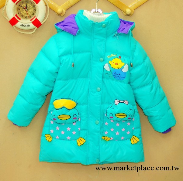 2012冬季 兒童棉衣 羽絨棉男女童棉衣棉服可以活動的玩偶小兔工廠,批發,進口,代購