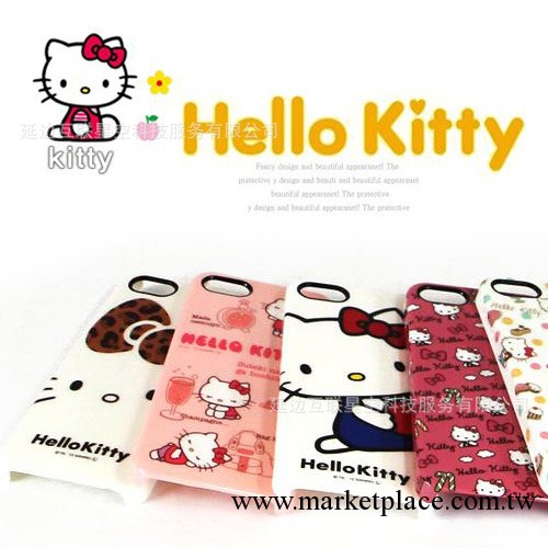 韓國正品 hello kitty 蘋果iphone5保護殼iphone5手機殼 新品推薦工廠,批發,進口,代購