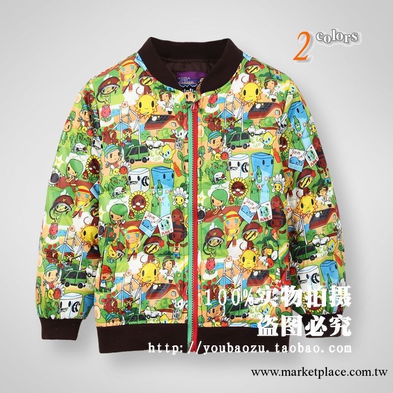 新款秋冬款童裝男女童兒童韓版精品卡通棒球服萬聖節童羽絨衣批發工廠,批發,進口,代購