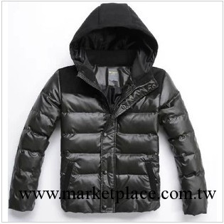 2013冬裝新品 巴拉巴拉正品 PU皮相拼男童羽絨衣22074121114特價工廠,批發,進口,代購