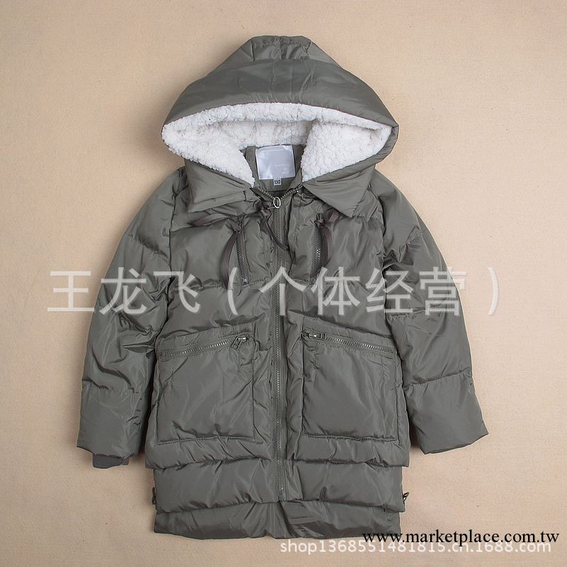外貿女中大童羽絨衣 13秋冬新款兒童韓版中長款羽絨棉衣工廠,批發,進口,代購