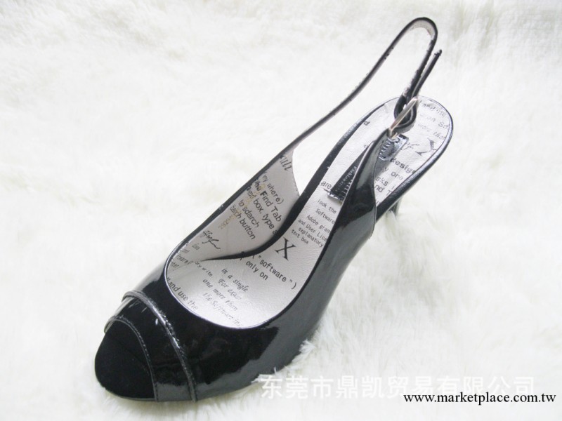 2013年最新款魚嘴淺口時尚中跟牛皮涼鞋女鞋批發女式中跟涼鞋工廠,批發,進口,代購