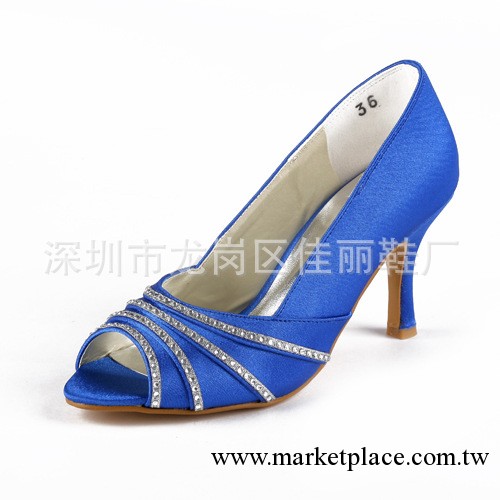 時尚藍色魚嘴晚宴鞋工廠,批發,進口,代購