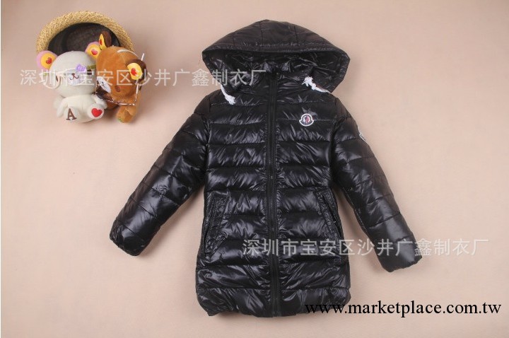外貿高檔時尚品牌兒童裝羽絨衣 男童女童寶寶中長款羽絨衣批發工廠,批發,進口,代購