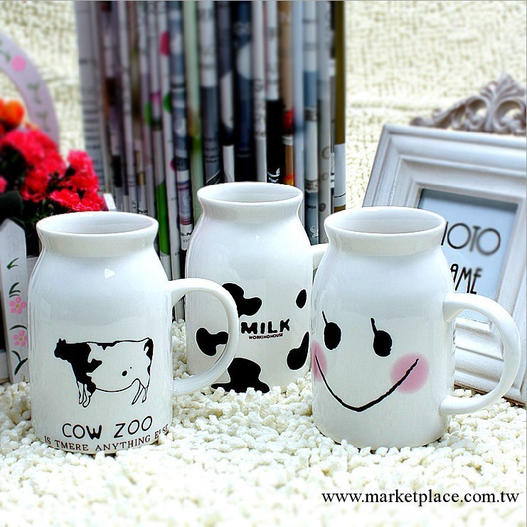 zakka雜貨 創意陶瓷杯 早餐杯 牛奶杯 廣告禮品杯 批發定制LOGO工廠,批發,進口,代購