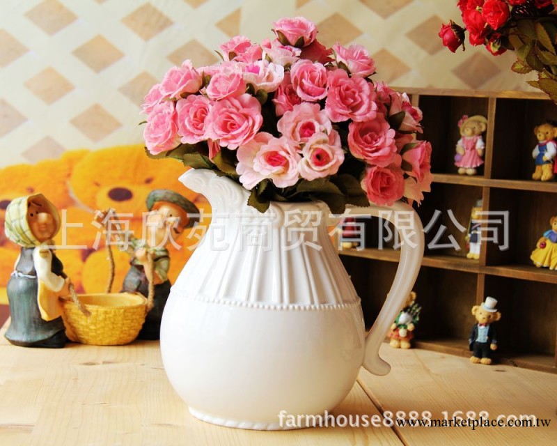 zakka風格陶瓷花瓶 簡歐 地中海風格 擺設 水培花瓶 A088工廠,批發,進口,代購
