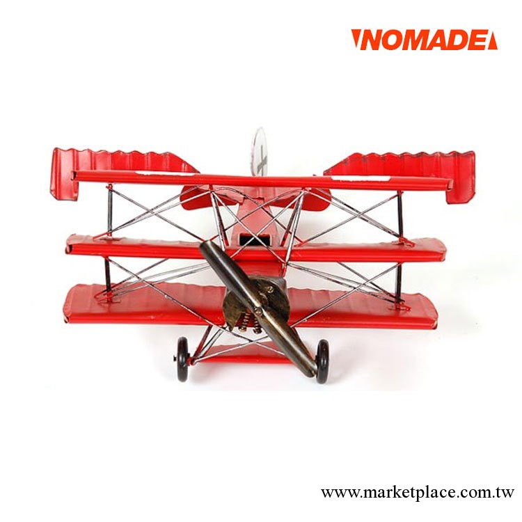zakka雜貨創意擺飾鐵皮鐵藝裝飾 傢具飾品 飛機模型 鐵藝飛機模型工廠,批發,進口,代購