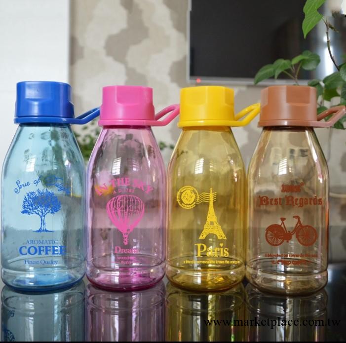 特價 創意zakka塑料便攜摔不破汽水瓶 密封水杯子 運動水壼 批發工廠,批發,進口,代購