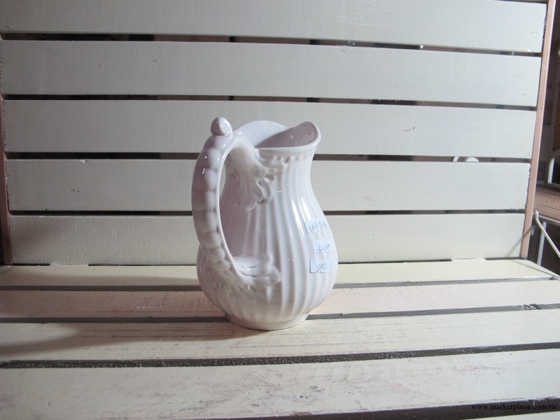 zakka奶壺陶瓷花瓶 創意高檔傢居巴洛克陶瓷歐式花瓶 0451工廠,批發,進口,代購