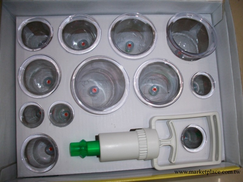 12罐拔罐器12頭拔罐器醫療保健器材紙卡裝十二罐拔罐器廠傢直銷工廠,批發,進口,代購