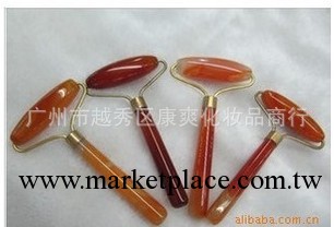 天然刮痧板瑪瑙按摩滾 玉石按摩輪面部按摩棒器材美容必備工廠,批發,進口,代購