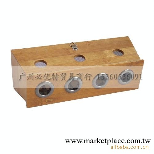廠傢直銷 竹制溫灸盒 四孔溫灸器 竹子溫灸盒工廠,批發,進口,代購