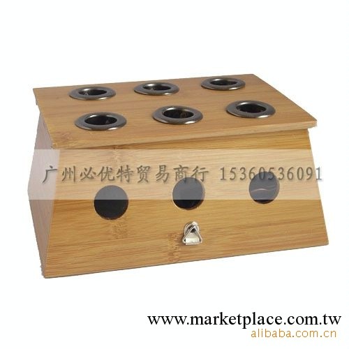 廠傢直銷 竹制溫灸盒 艾灸盒 竹子溫灸器 六孔工廠,批發,進口,代購