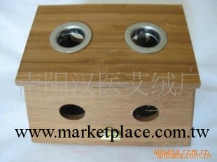 雙孔艾灸盒 溫灸器批發 艾條專用工廠,批發,進口,代購