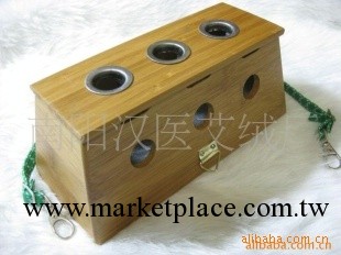 三孔艾灸盒 溫灸器 艾條專用工廠,批發,進口,代購