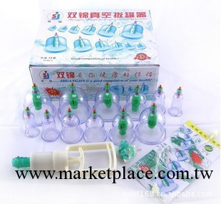 廠傢直銷拔罐器 雙錦真空磁療拔罐器(磁療12罐)工廠,批發,進口,代購