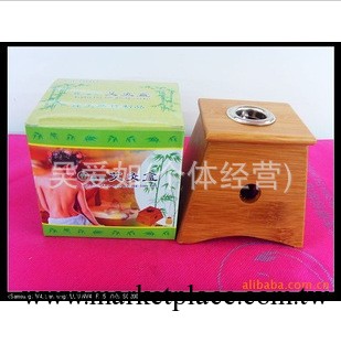 供應批發竹制單孔艾灸盒 溫灸盒 艾灸器 溫灸器（1-6孔）工廠,批發,進口,代購