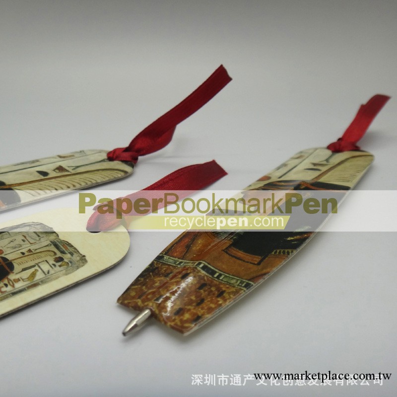世界名畫flat pen紙制書簽圓珠筆 你會得到超手想像的廣告效果工廠,批發,進口,代購