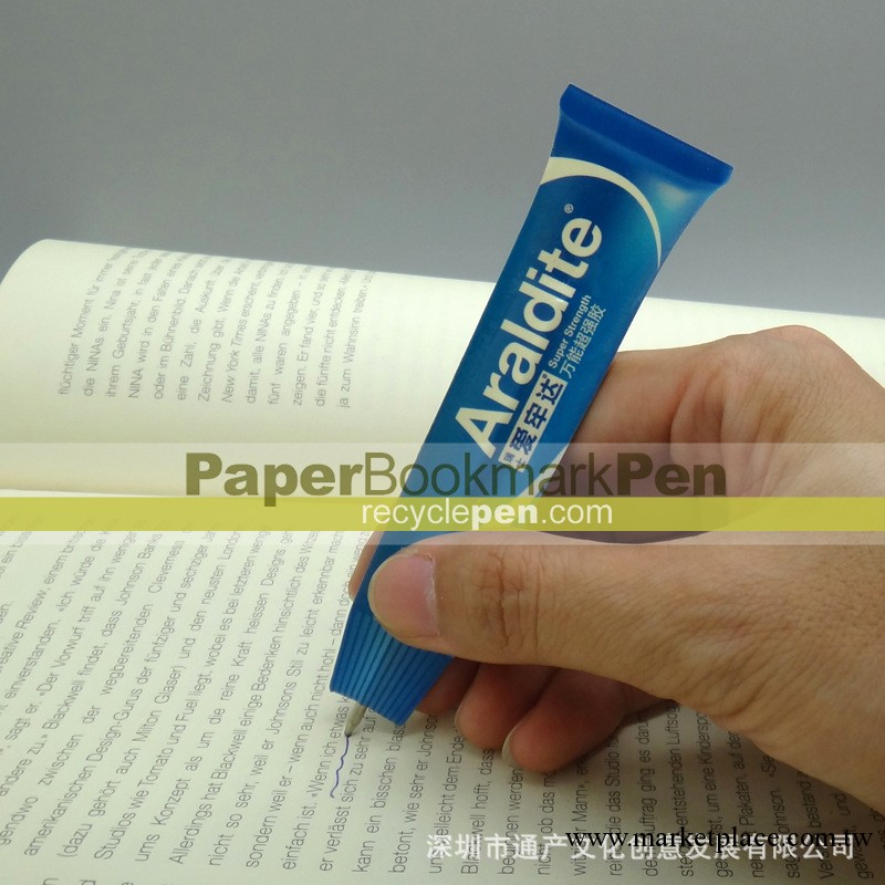 Bookmark pen扁平紙質廣告書簽筆 最適合展覽會等大型活動贈品工廠,批發,進口,代購