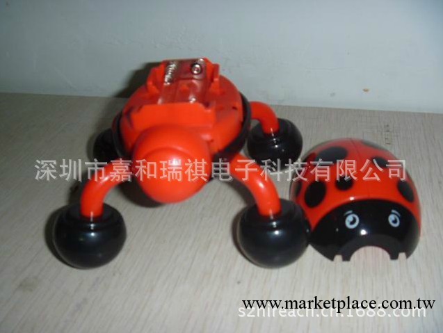 甲蟲按摩器 塑料頭部穴位按摩器 四腳腳頸椎按摩器 全身按摩器工廠,批發,進口,代購