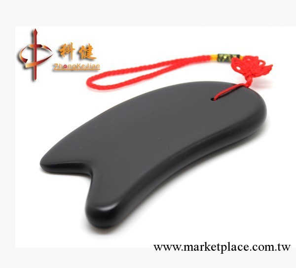 泗濱砭石刮痧板正品 刮沙脈沖超牛角玉石 排毒通絡瘦腿瘦身工廠,批發,進口,代購