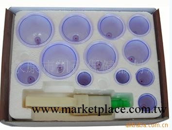 廠傢特價供應12罐普通型真空拔火罐（泡沫裝）工廠,批發,進口,代購