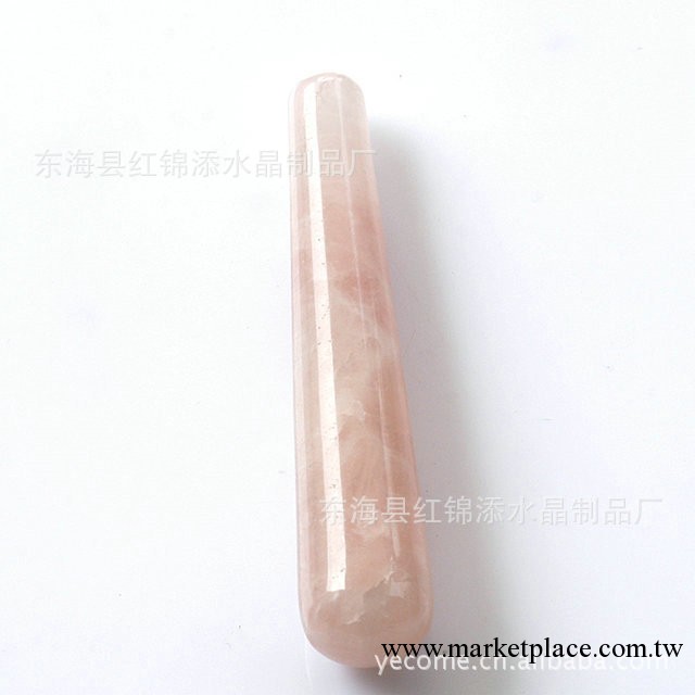 廠傢專業銷售紅錦添10.5*1.8粉晶按摩棒工廠,批發,進口,代購