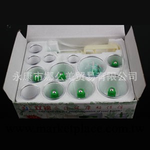 當天發貨 出口美國 2012新款雙錦真空拔罐器 加厚罐體6個磁工廠,批發,進口,代購