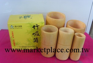 竹子拔罐器 拔火罐 竹吸筒 竹拔罐 竹火罐（一套3個）工廠,批發,進口,代購