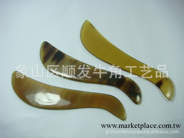 高爾夫片 犛牛角刮痧板 12公分 臉部美容專用工廠,批發,進口,代購