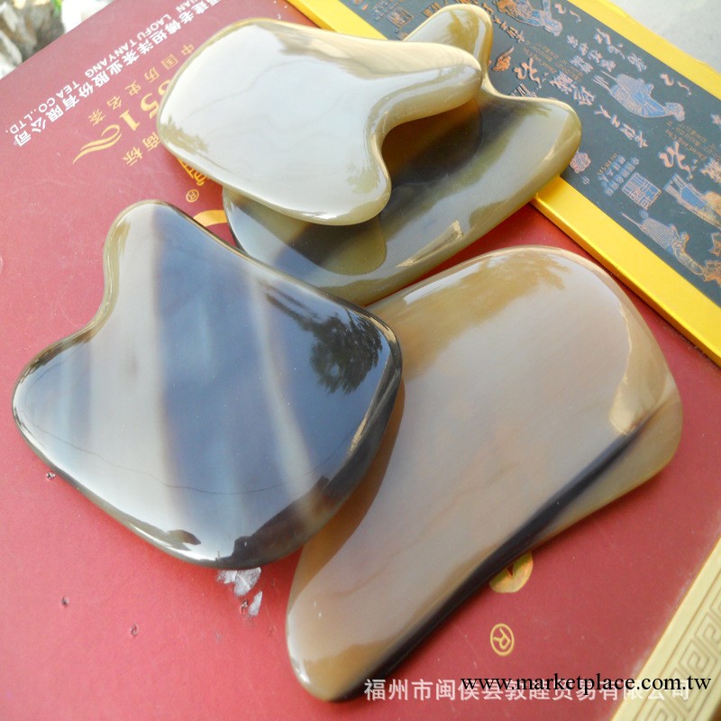 【25元特賣】大號天然白水牛角刮痧板 刮痧片 美容院熱銷工廠,批發,進口,代購