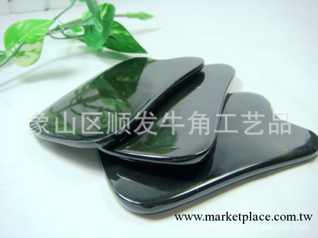 黑四角片 帶凹槽 手工精美 天然水牛角刮痧板批發工廠,批發,進口,代購