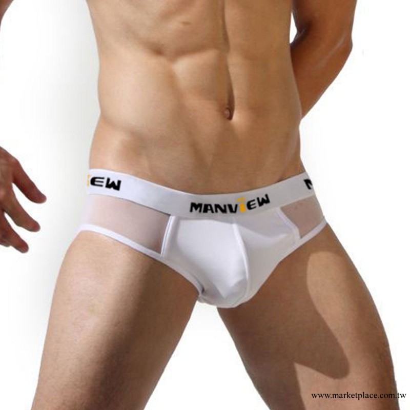 Manview(猛威)網紗三角褲性感男士內褲廠傢批發透明外貿內褲M01-2工廠,批發,進口,代購