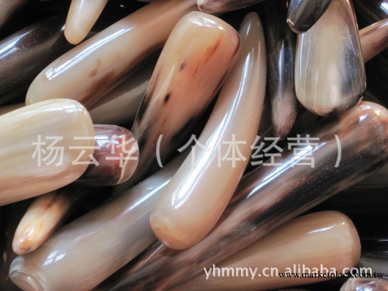 供應《經絡保健》實心白、花色犛牛角尖10-13公分批發工廠,批發,進口,代購