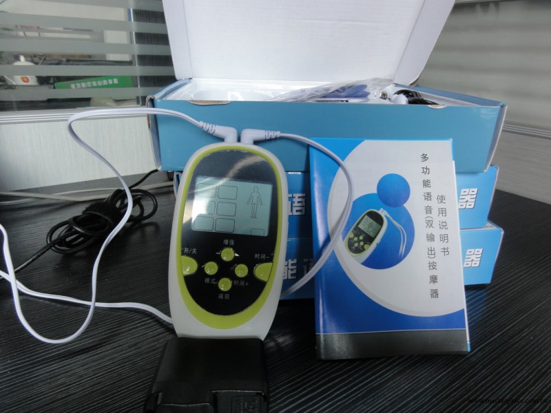 2013新款雙輸出多功能按摩器 語音治療機 語音電療機 針灸經絡機工廠,批發,進口,代購