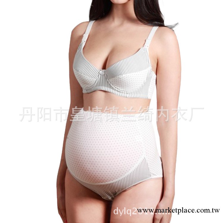 蘭綺廠傢直銷   孕婦 全棉胸罩  聚攏型圓點條紋鑲色  柔軟舒適工廠,批發,進口,代購