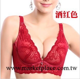 正品2013秋冬新款 新娘小胸厚杯調整型聚攏胸罩內衣植絨款正版工廠,批發,進口,代購
