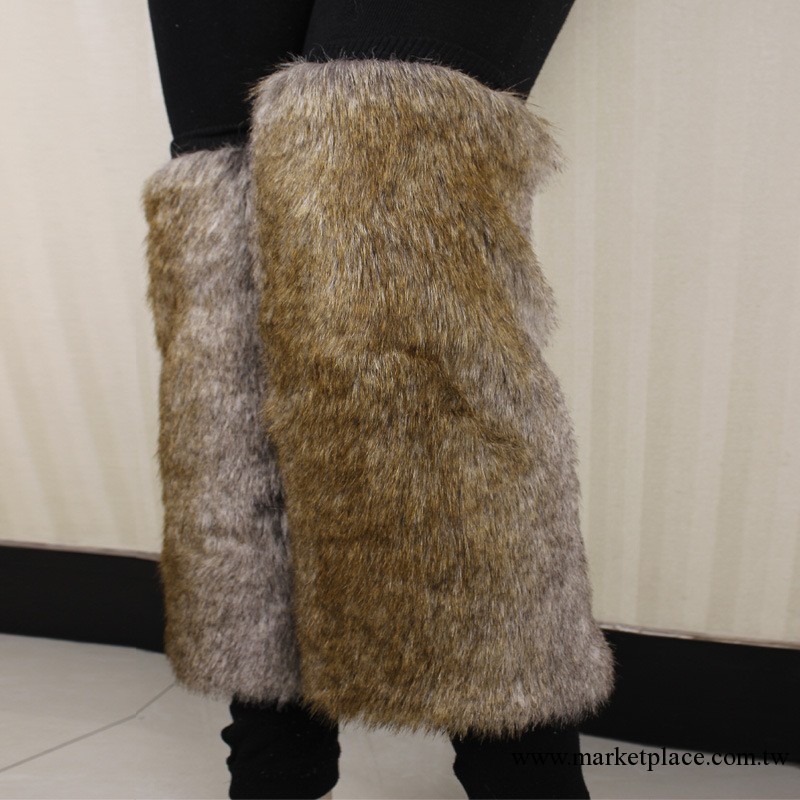 2013品翰服飾最新款三色毛腳套 仿兔毛腳套外銷爆款批發・進口・工廠・代買・代購