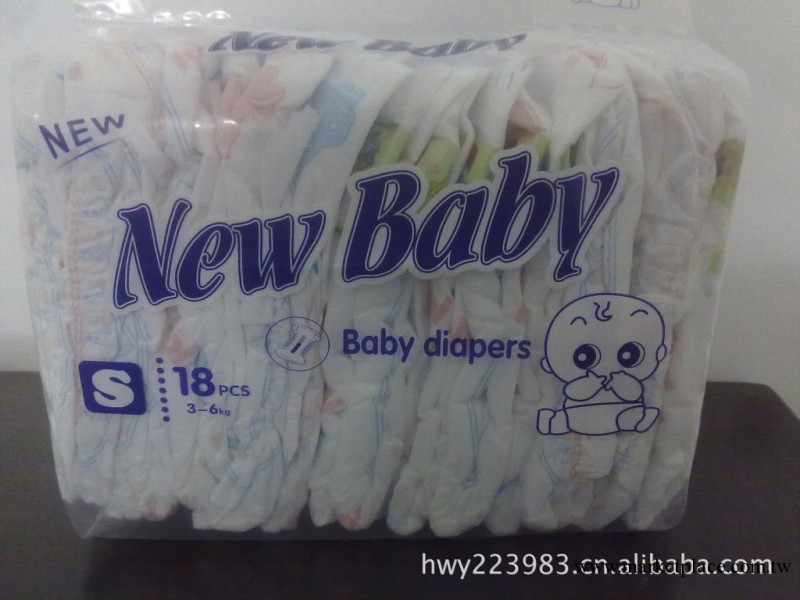 供應New Baby 出口裝 S碼18片 嬰兒紙尿褲工廠,批發,進口,代購