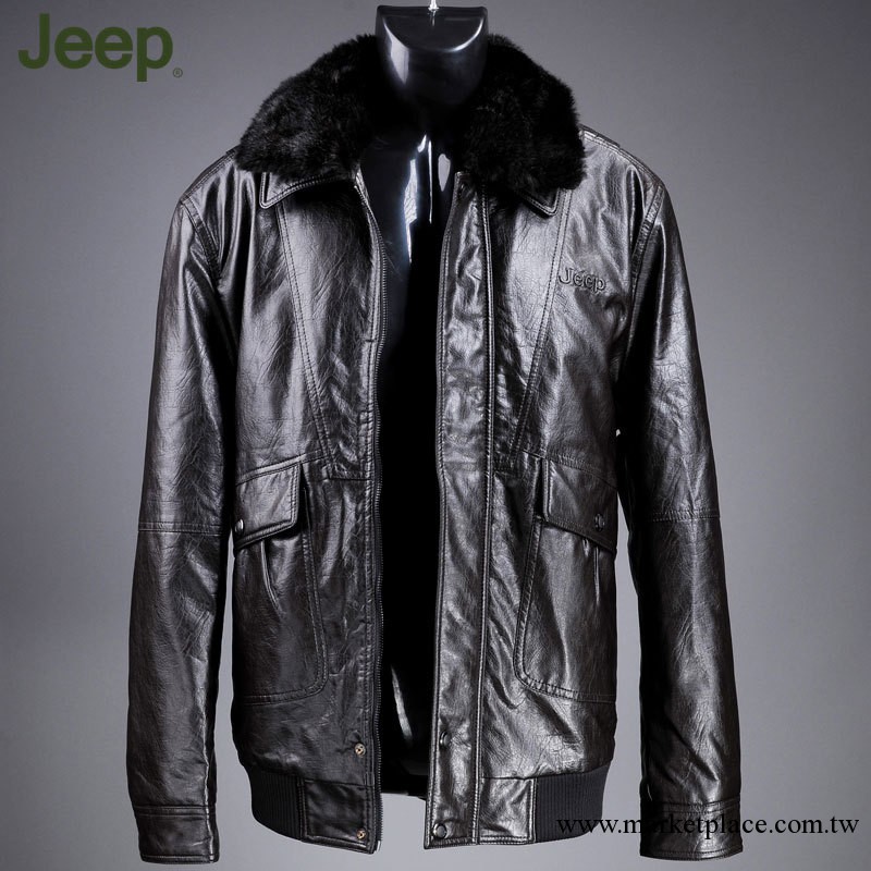 AFS JEEP戰地吉普皮衣皮夾克 加厚皮衣毛領男外套 一件代發 W035工廠,批發,進口,代購