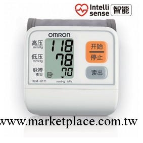 電子血壓計 歐姆龍血壓計 歐姆龍腕式電子血壓計HEM-6111工廠,批發,進口,代購