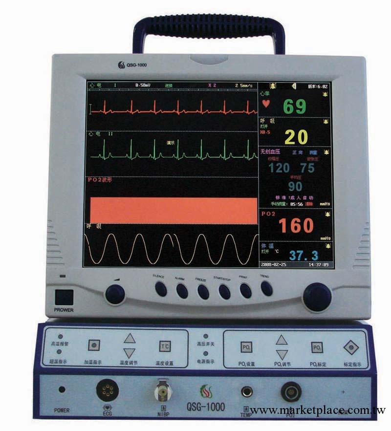 QSG-1000A無創經皮氧檢測監護機工廠,批發,進口,代購