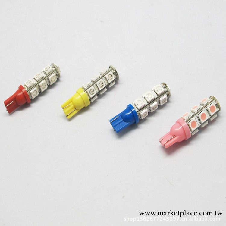 汽車LED(T10-13SMD-5050) 示寬燈/閱讀燈/機表燈/行車燈批發・進口・工廠・代買・代購